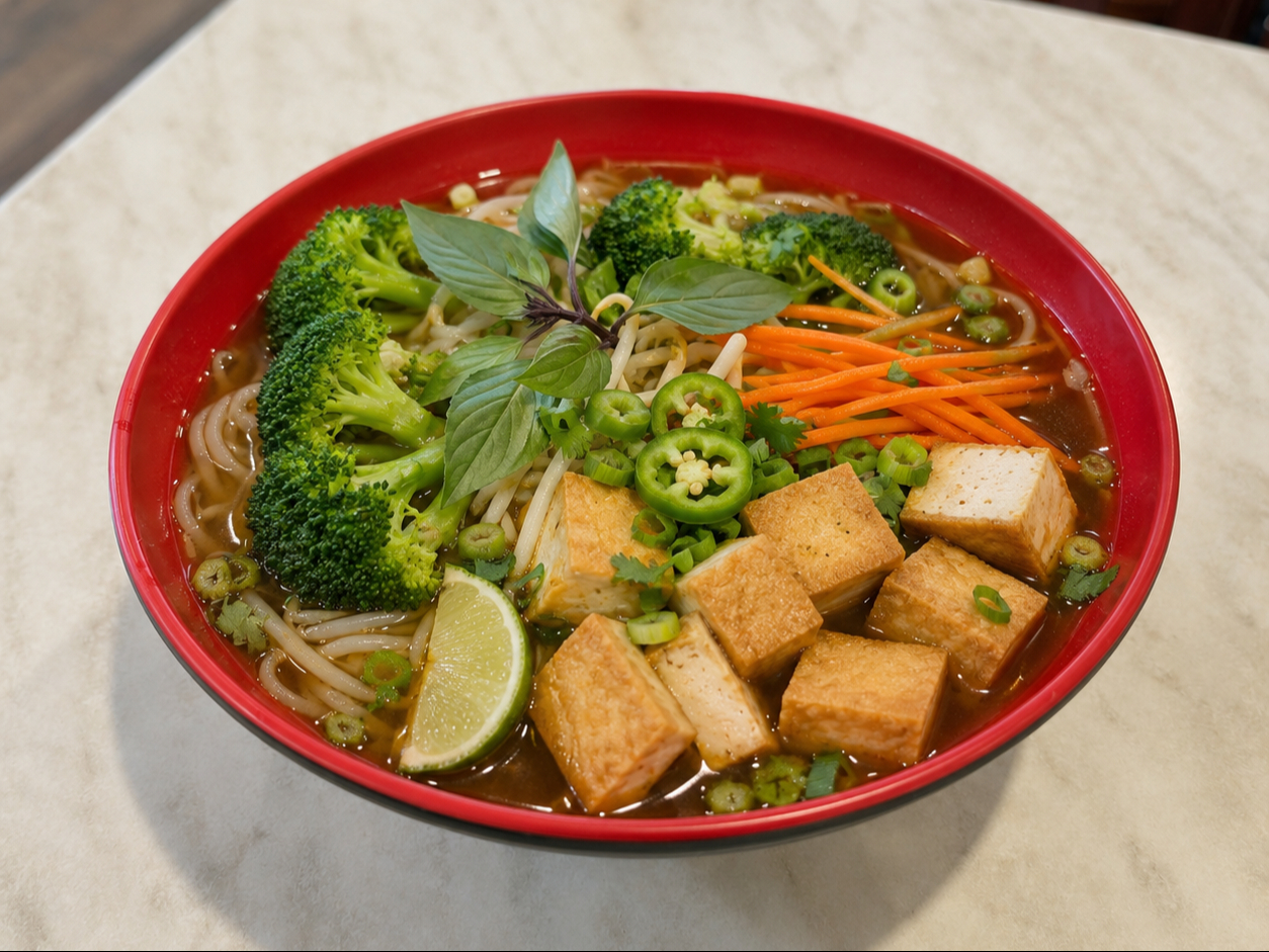 P14. TOFU, BROCCOLI & CARROT