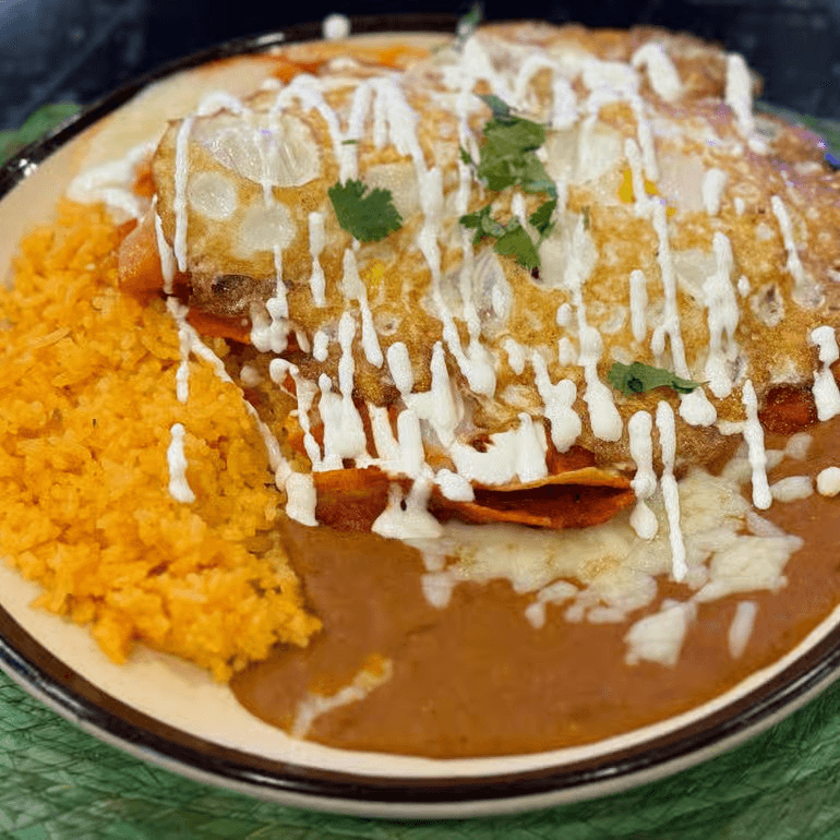 Chilaquiles con Huevos