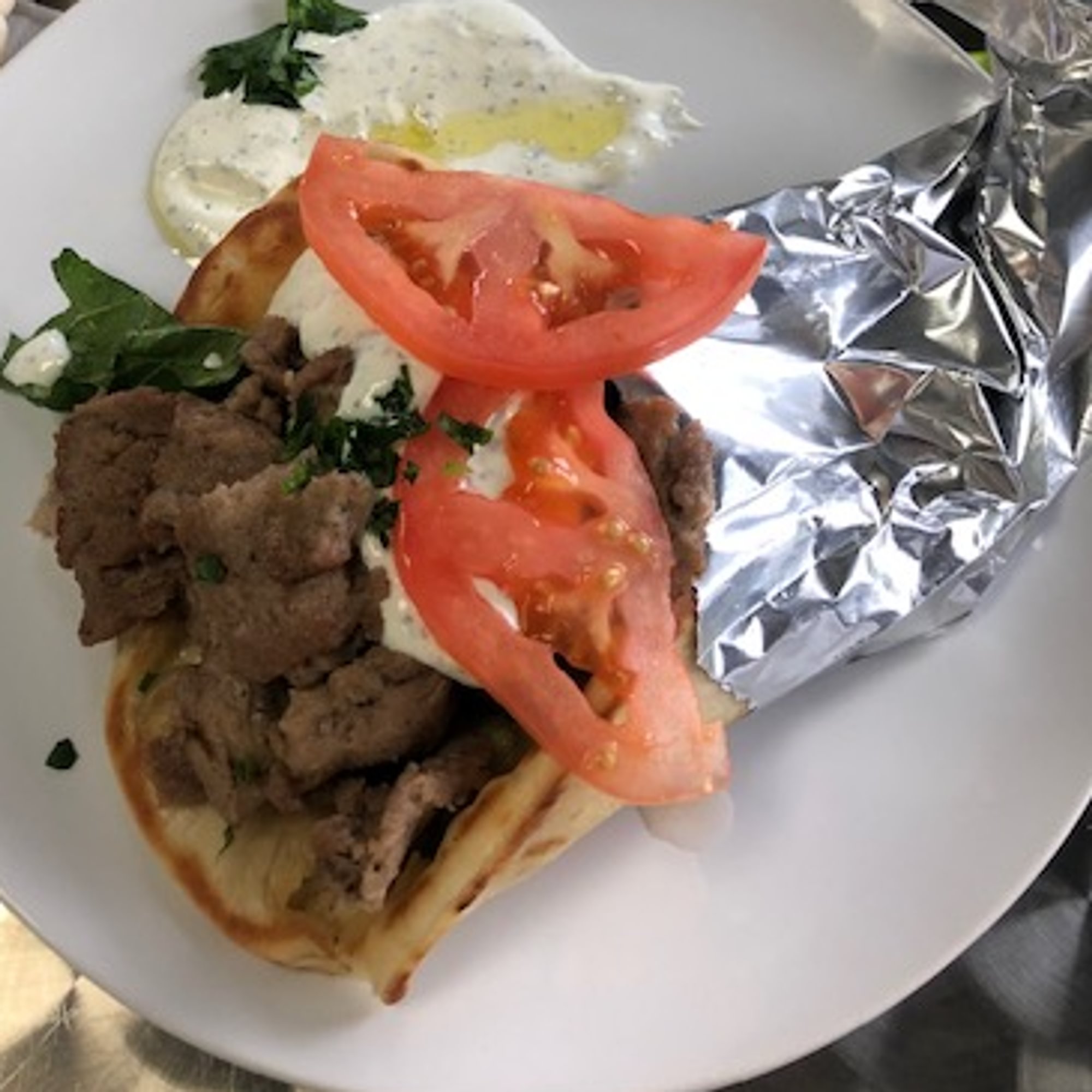 Beef & Lamb Gyro Sandwich