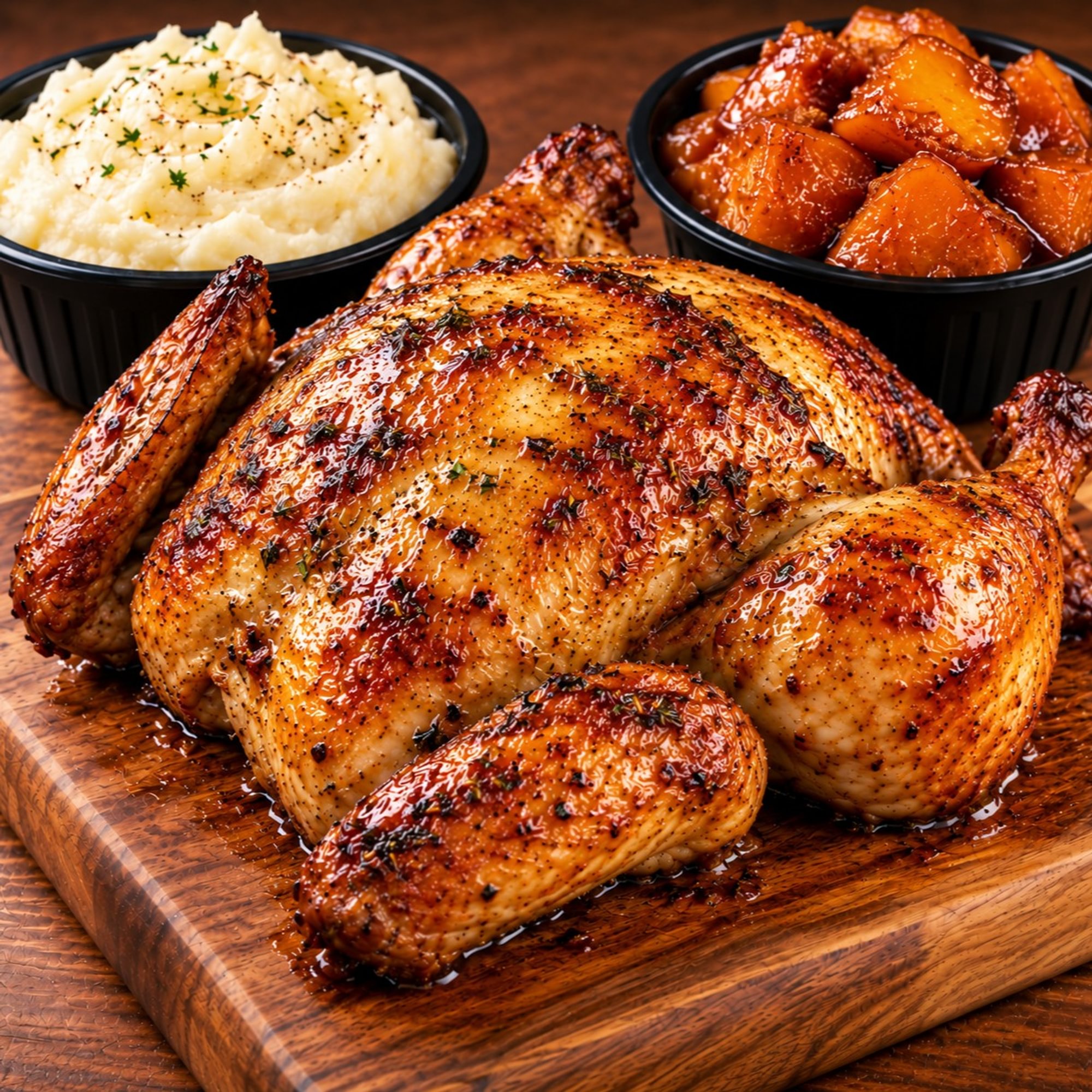 Whole Rotisserie Chicken  Meal