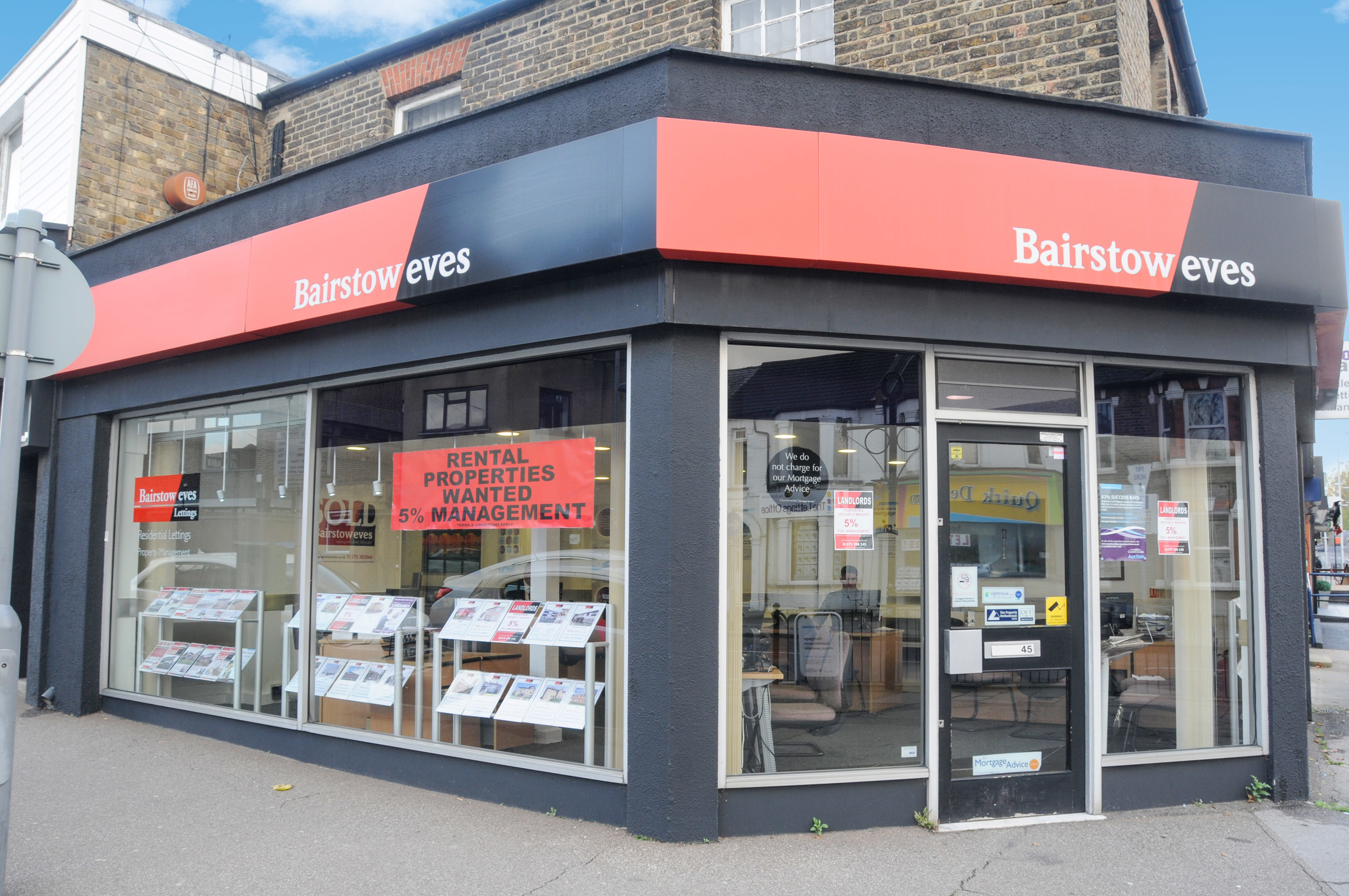 Bairstow Eves Real Estate (Agents), Grays Orsett Road United
