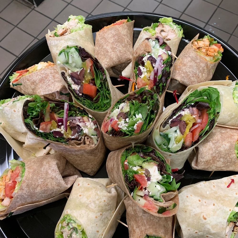 Chicken Greek Wrap
