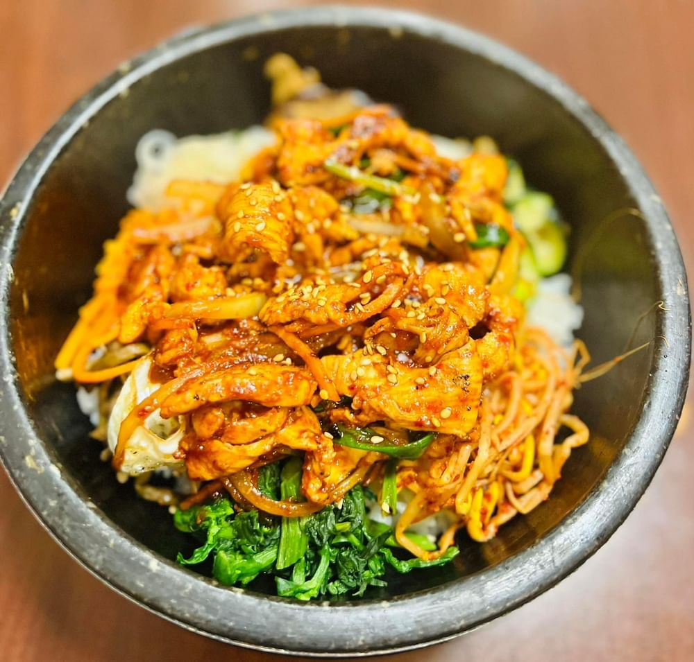 Spicy Chicken Bibimbap