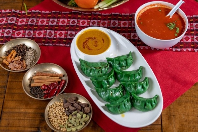 Impossible Vegan Momo Steamed