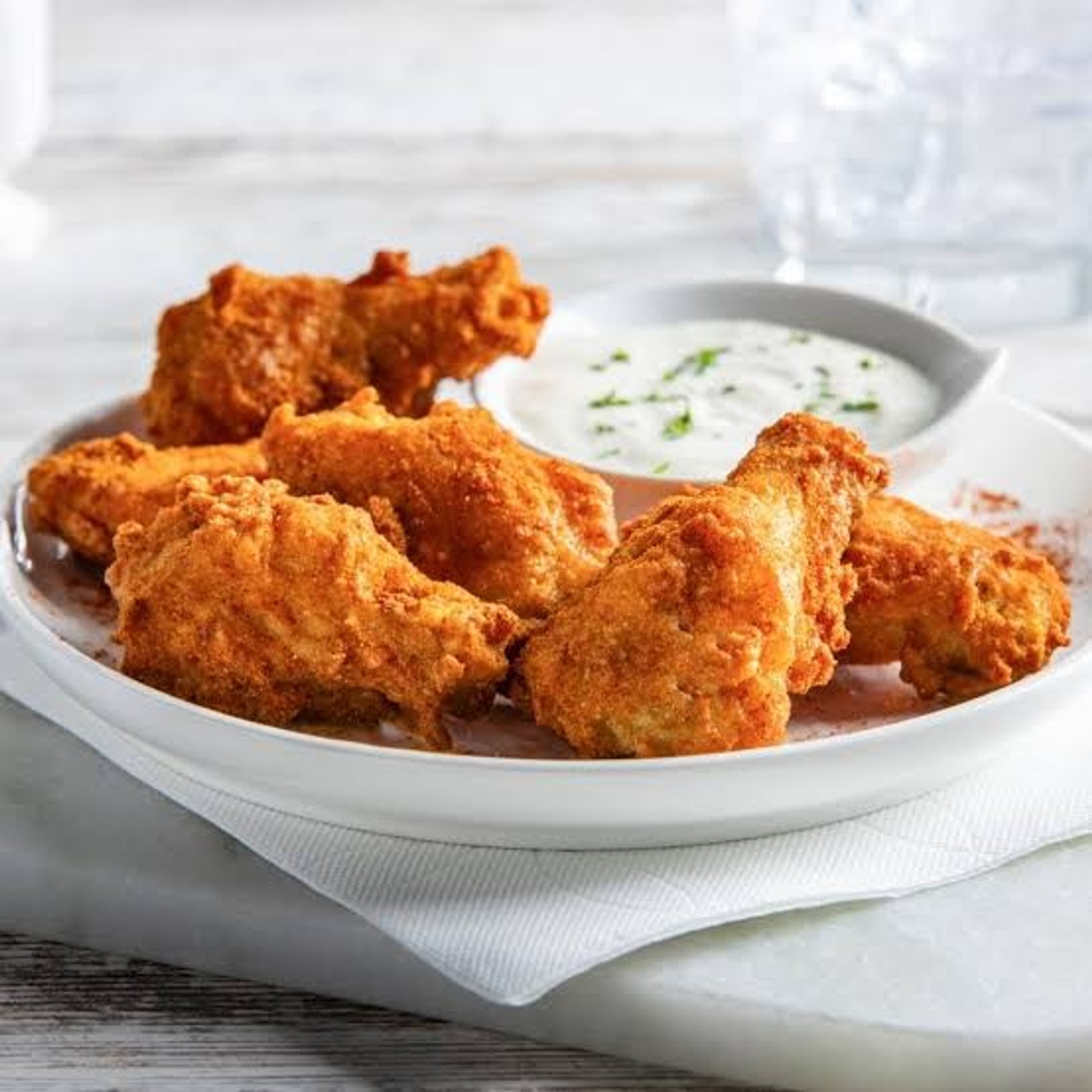 Boneless Wings or Wing Zings with Bone