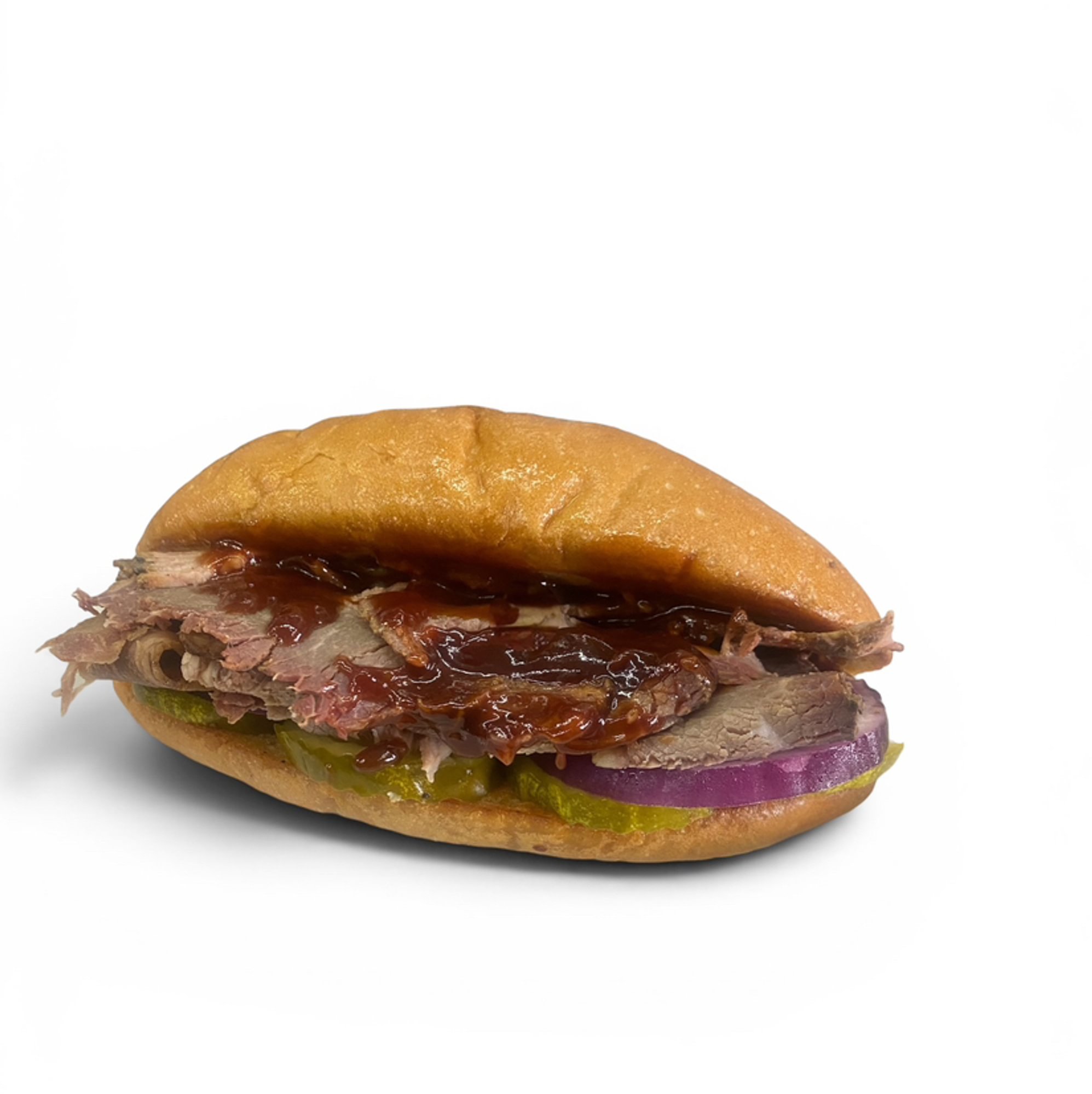 BBQ Brisket Sandwich & Fries