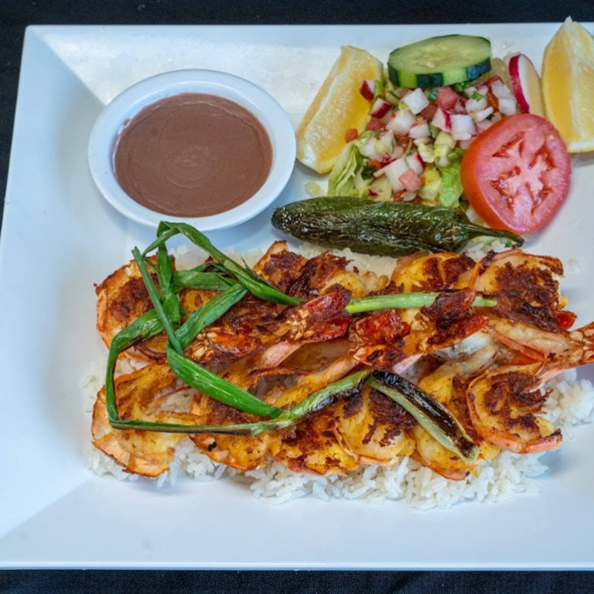 CAMARONES ALA PLANCHA