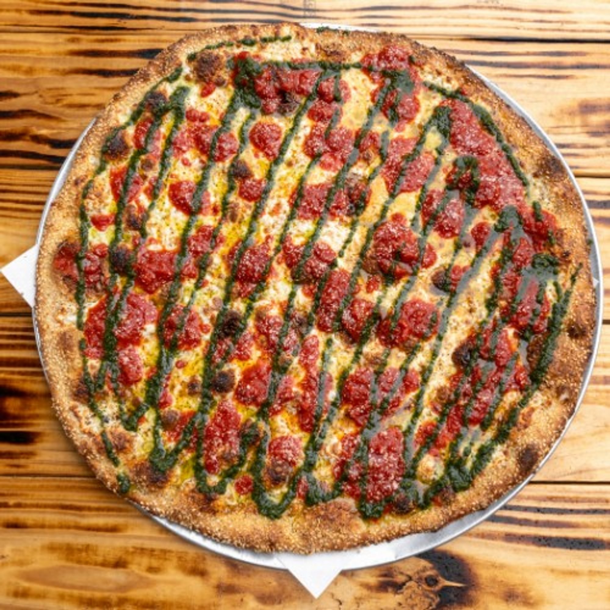 Terzetto Pie Pizza (Marinara, Vodka, Pesto)