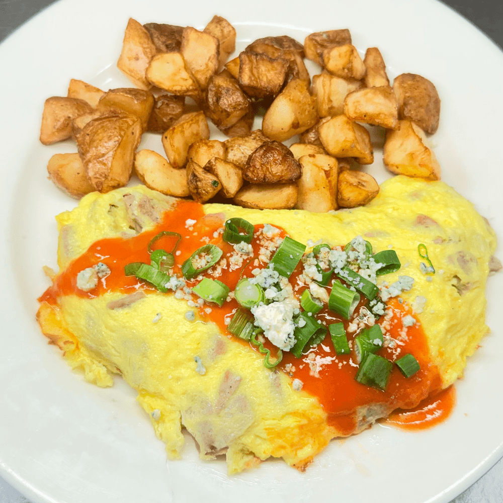 Spicy Buffalo Omelette