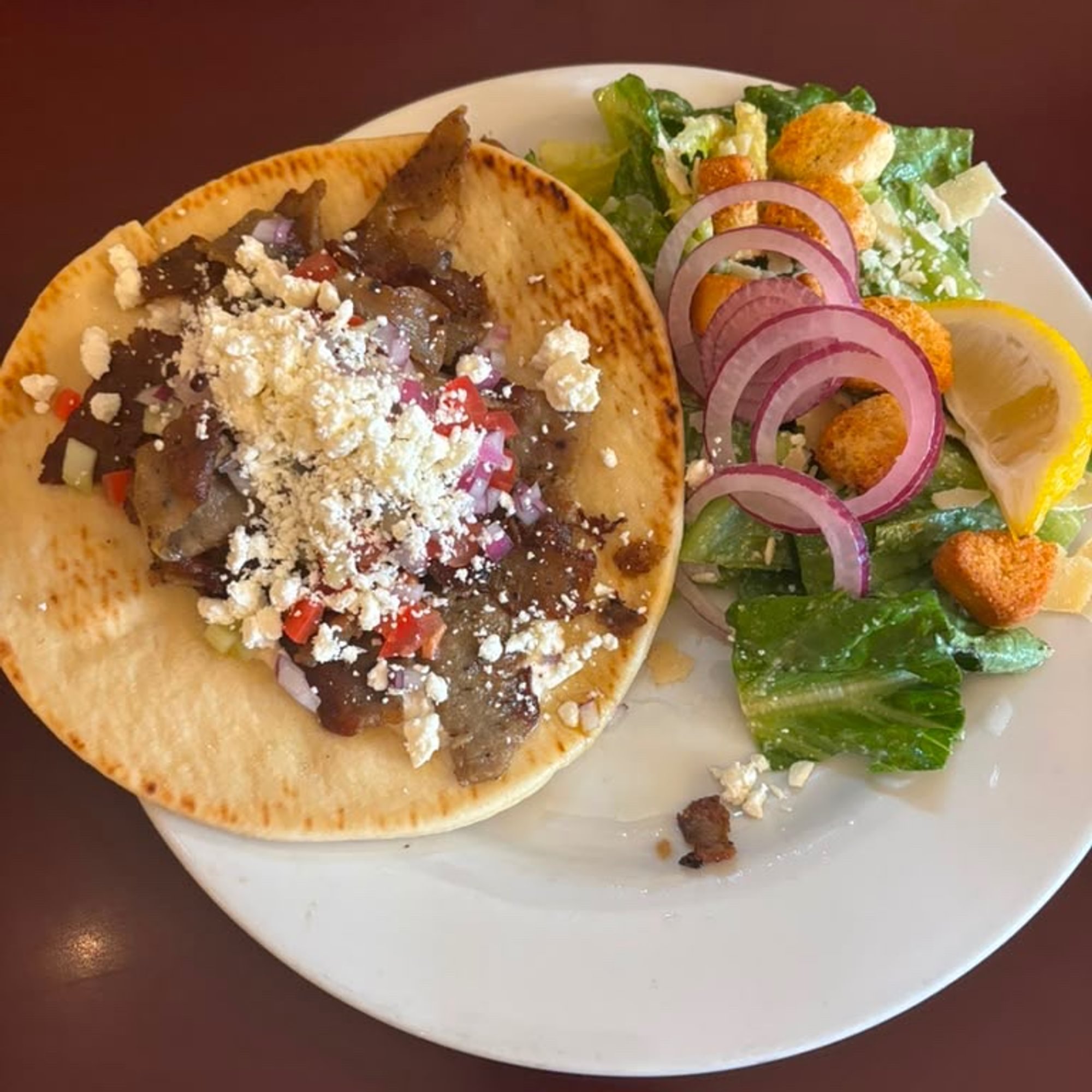 Lamb and Beef Gyro