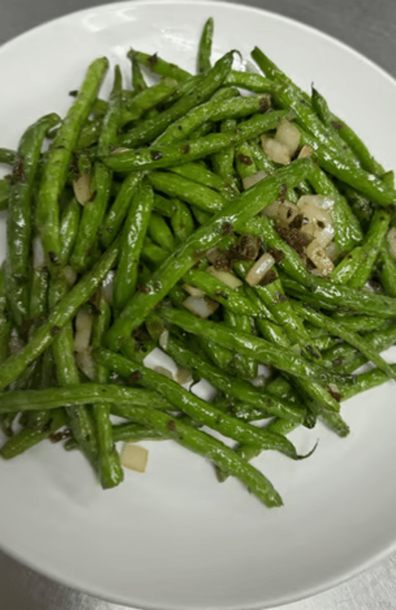 Dry Sauteed String Beans