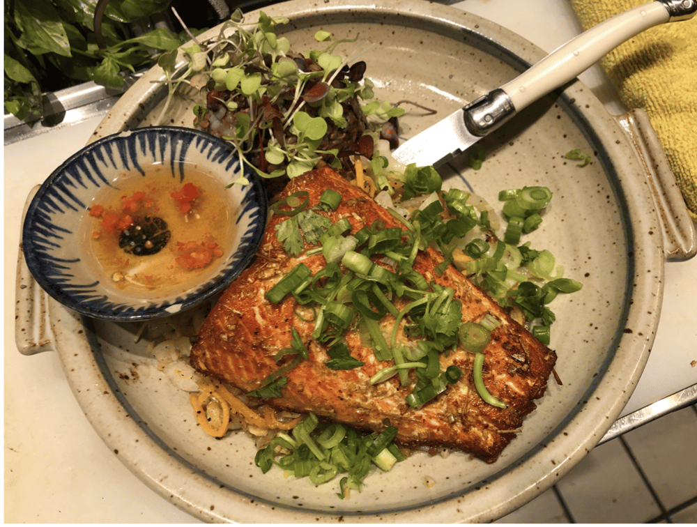 Lemongrass Turmeric Salmon