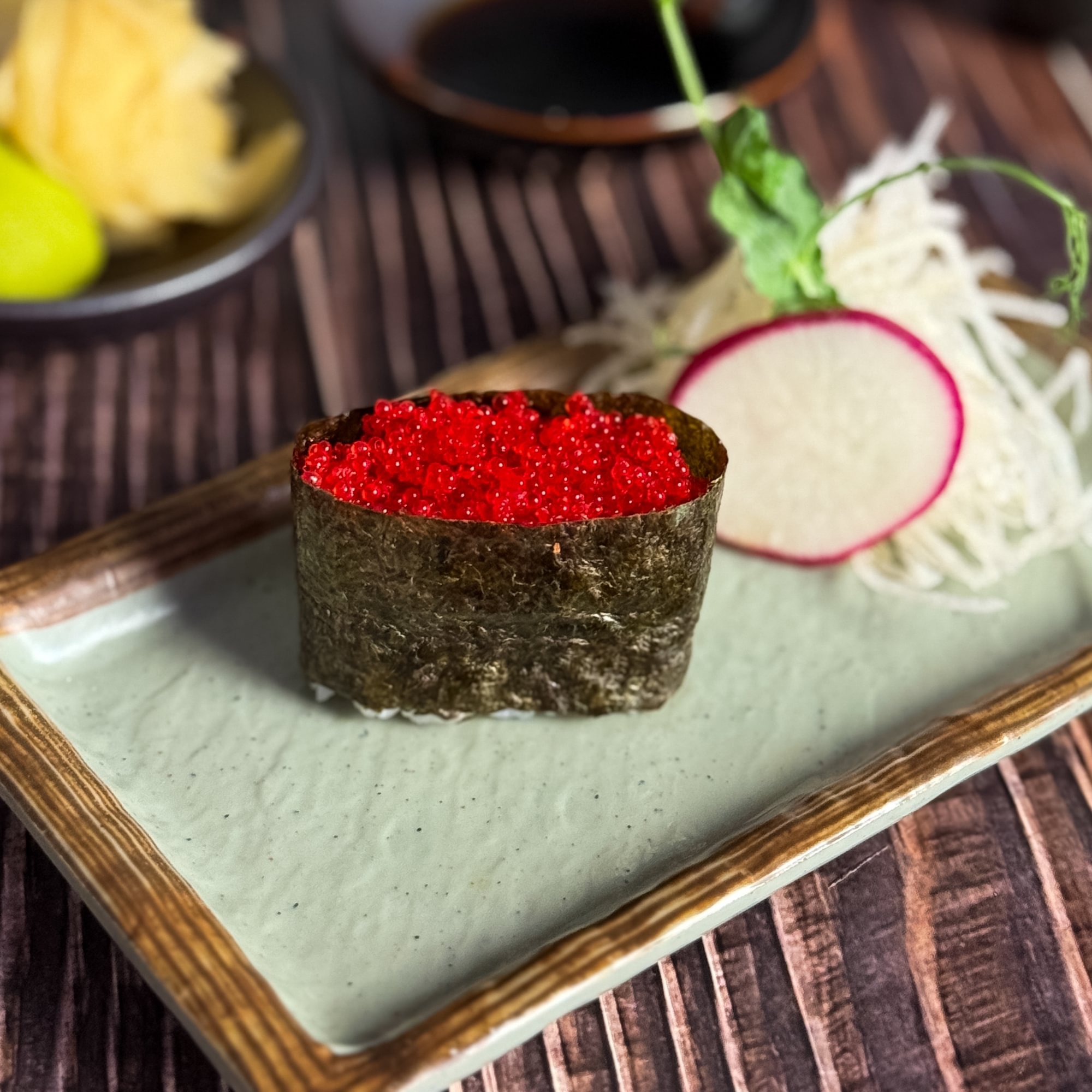 Flying Fish Roe Sushi