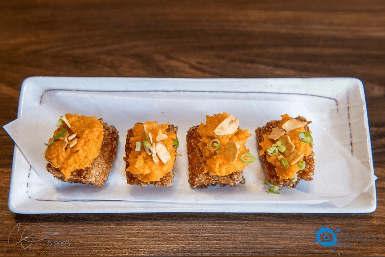 Crispy Rice & Sweet Potato