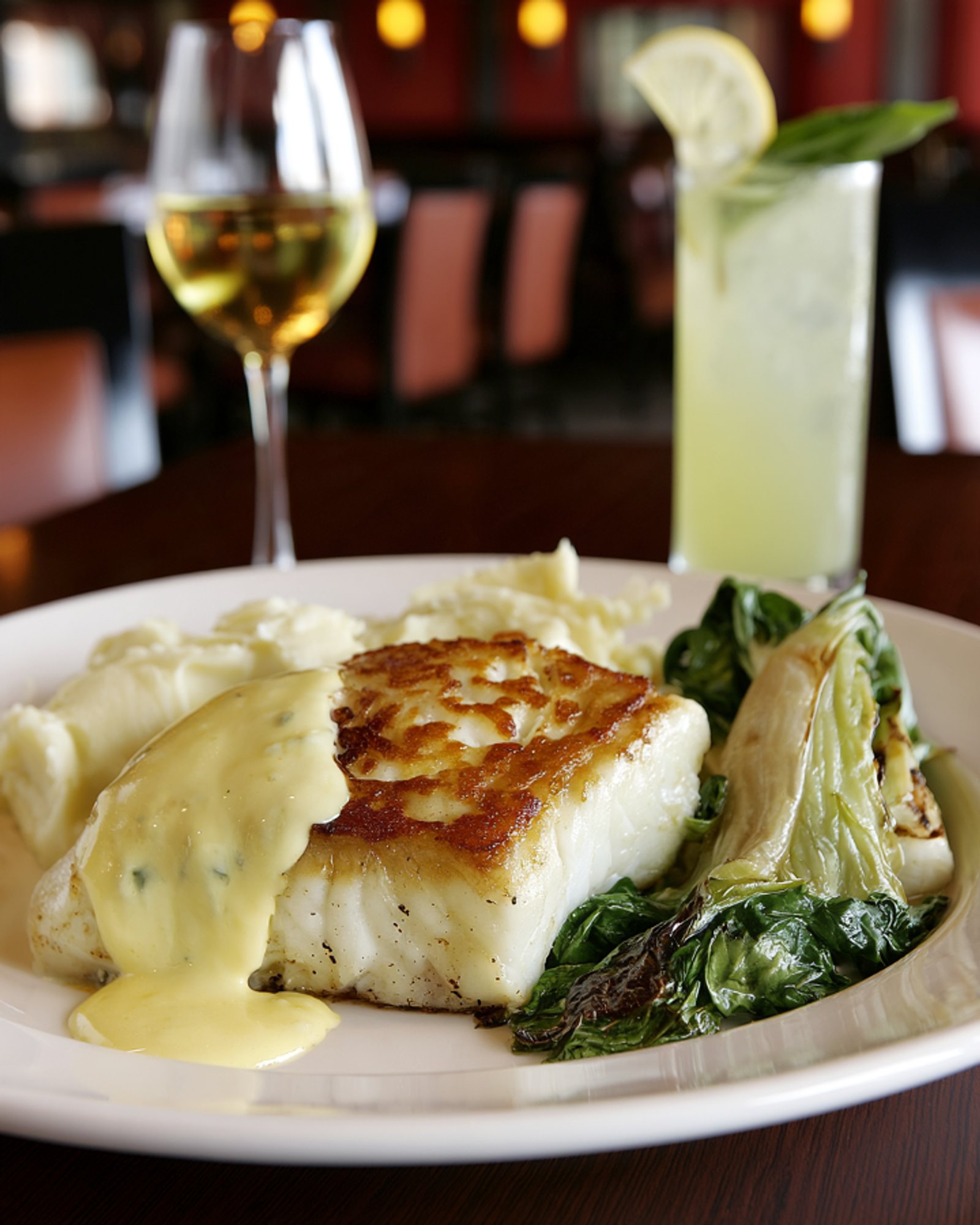 Pan-Seared Halibut
