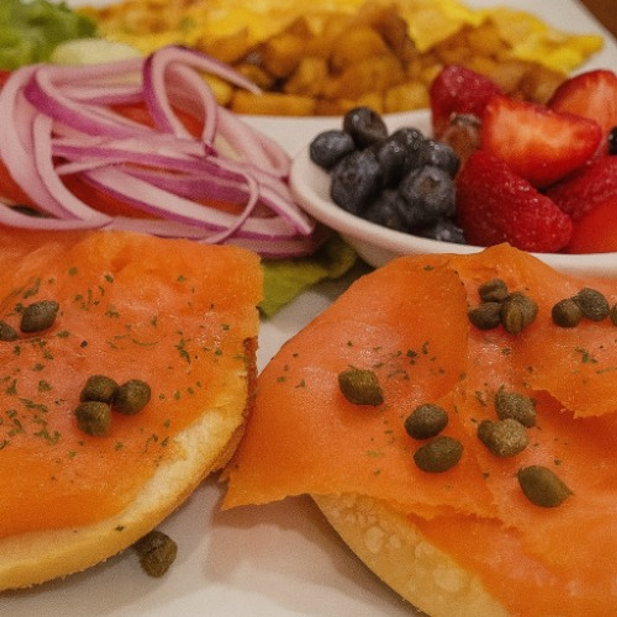Smoked Salmon Bagel