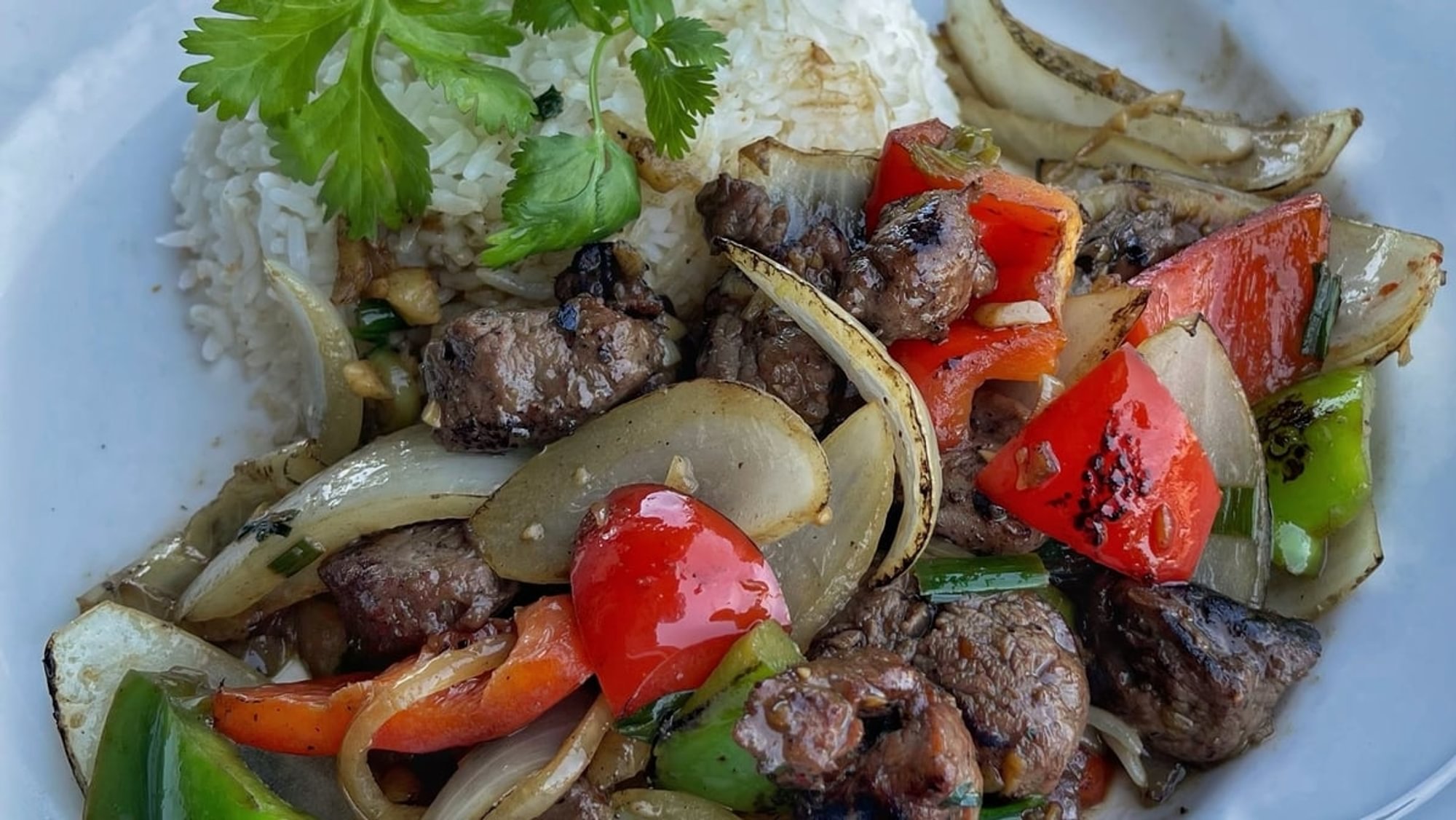 37. House Signature Shaken Beef - Bo Luc Lac