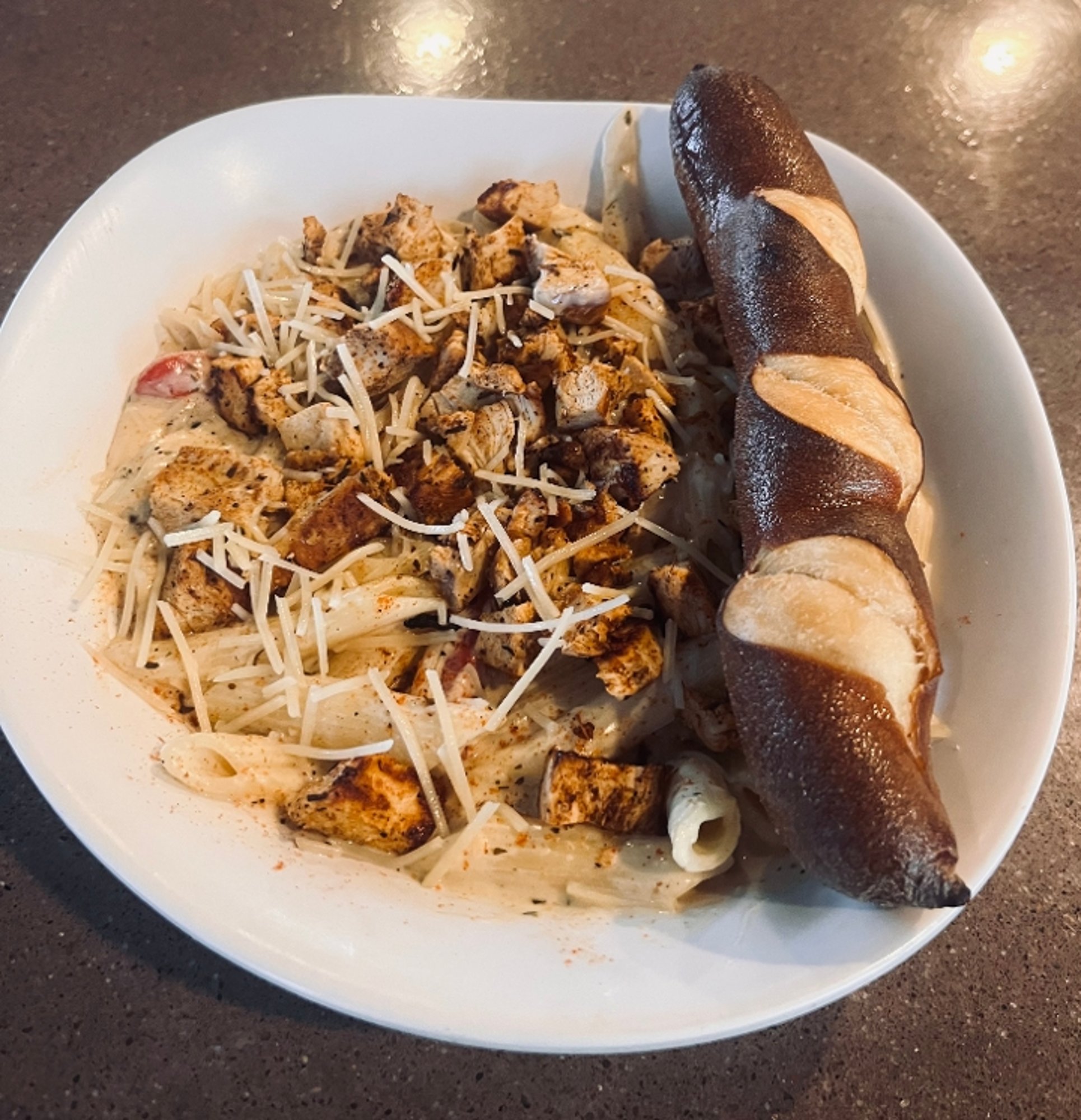 Blackened Chicken Alfredo