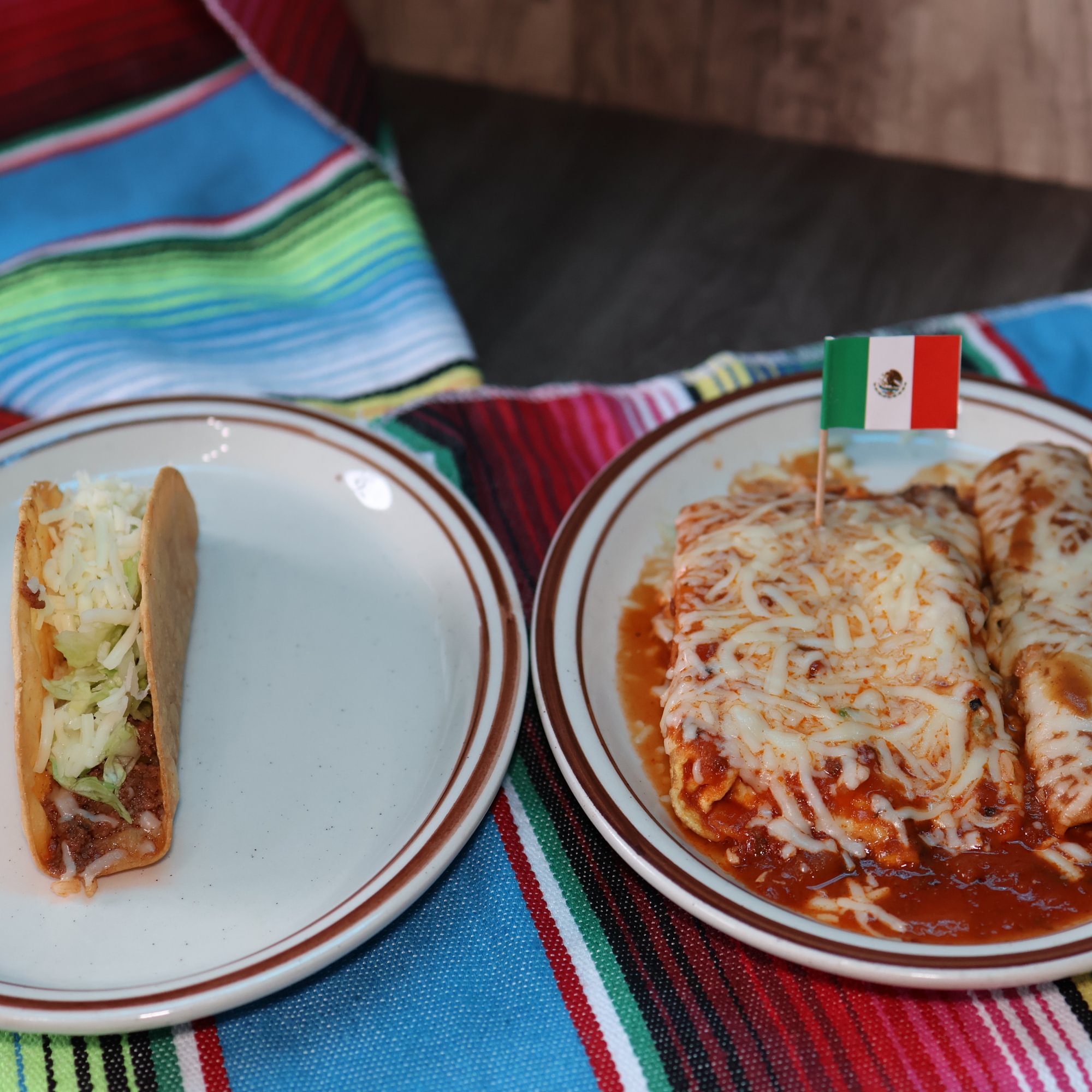 3. Enchilada, Taco & Real Chile Relleno