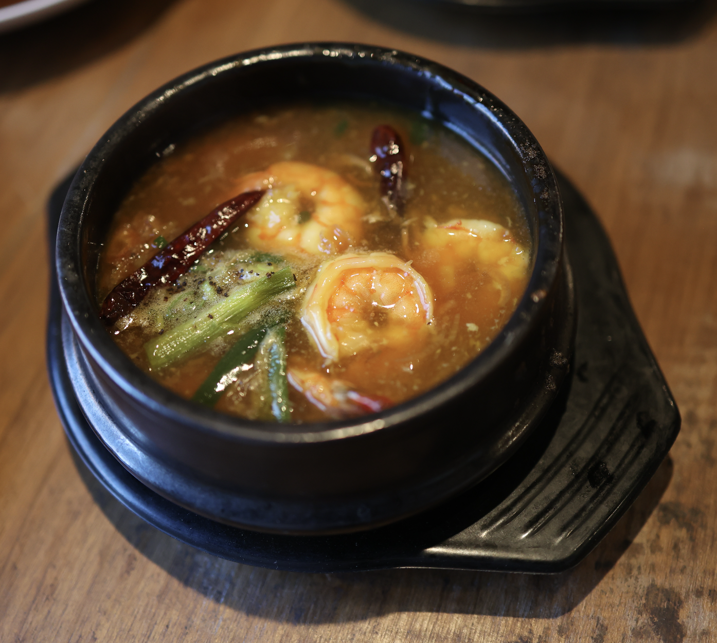 Clay Pot Shrimp