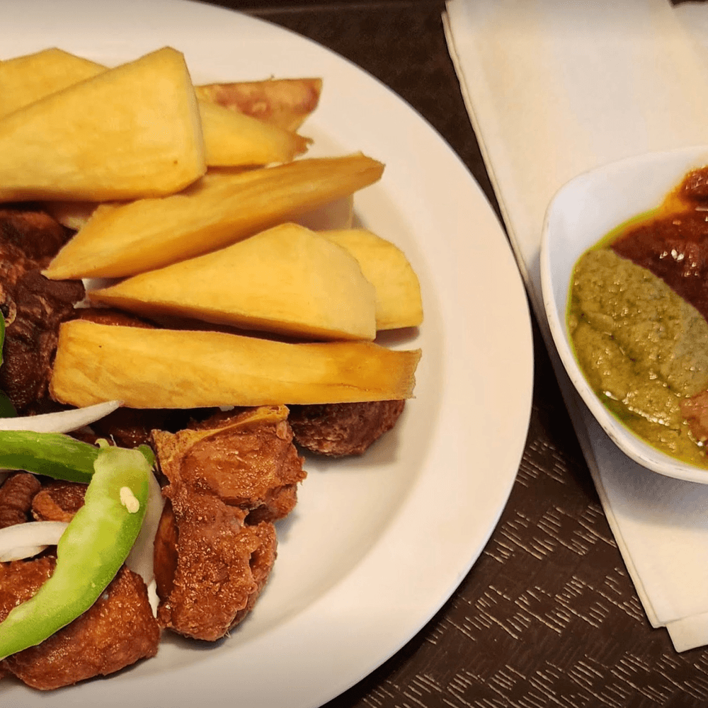 Fried Yam Alone