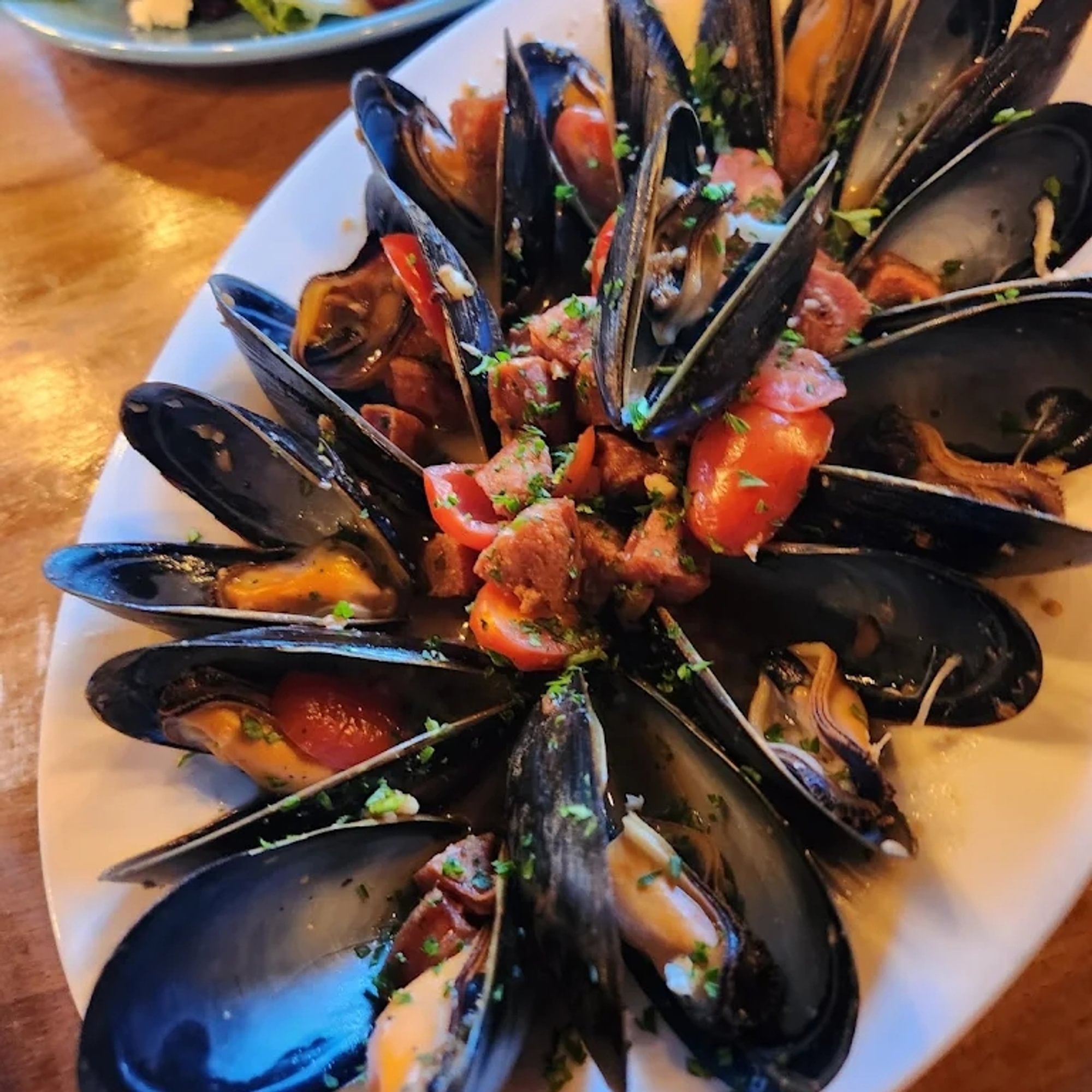Mussels Al Forno
