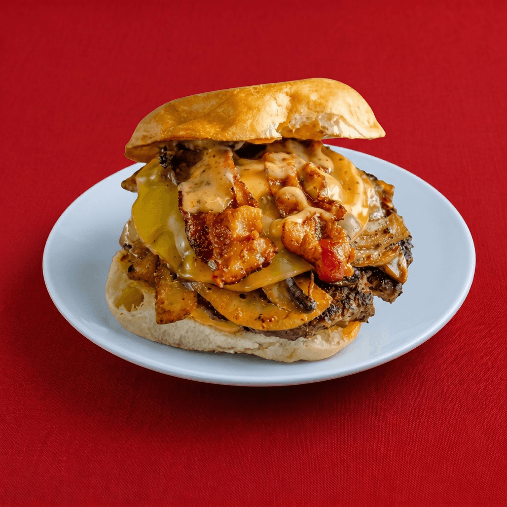 Smoked Gouda Burger