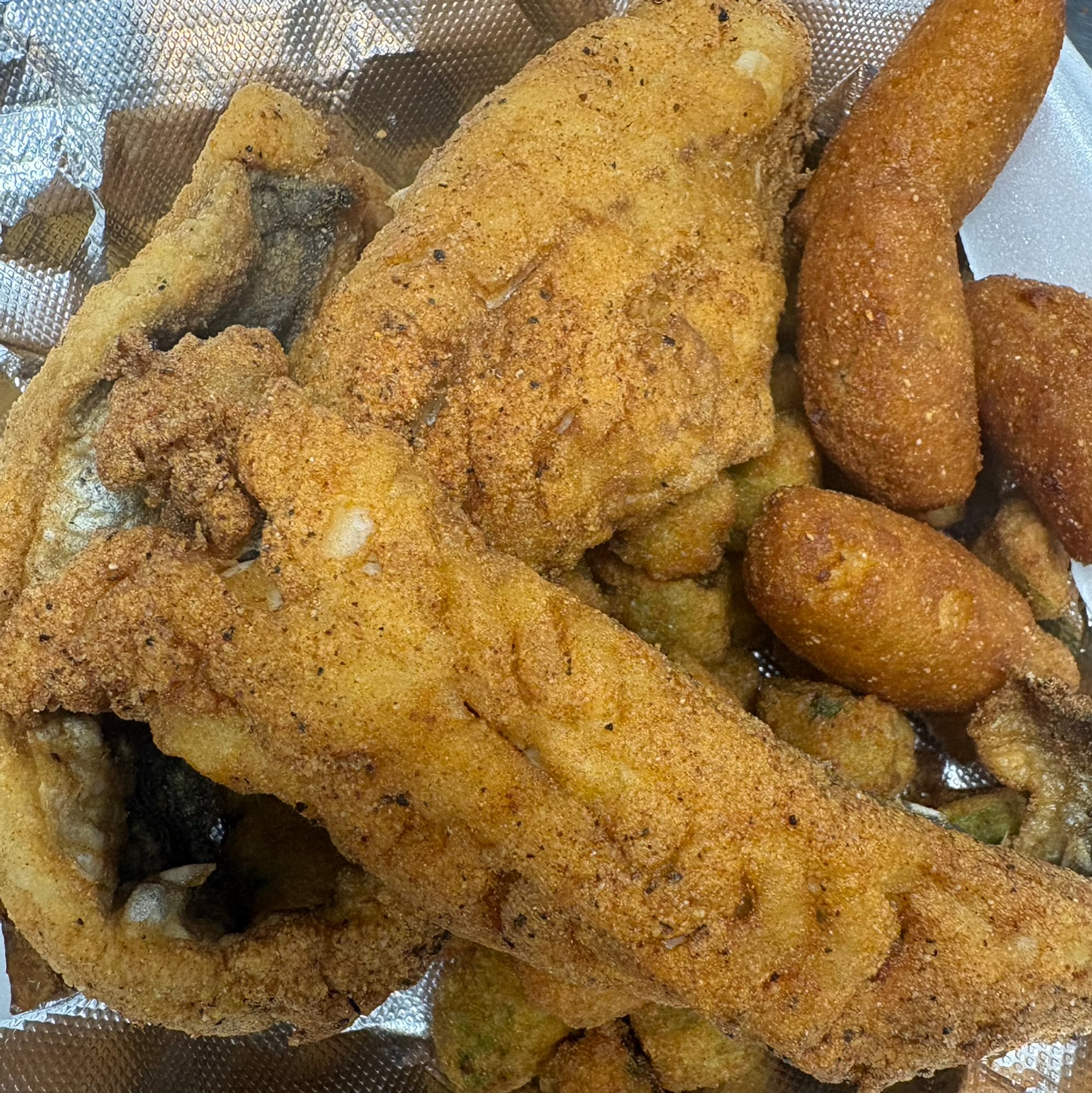 2-piece Fried Trout Combo