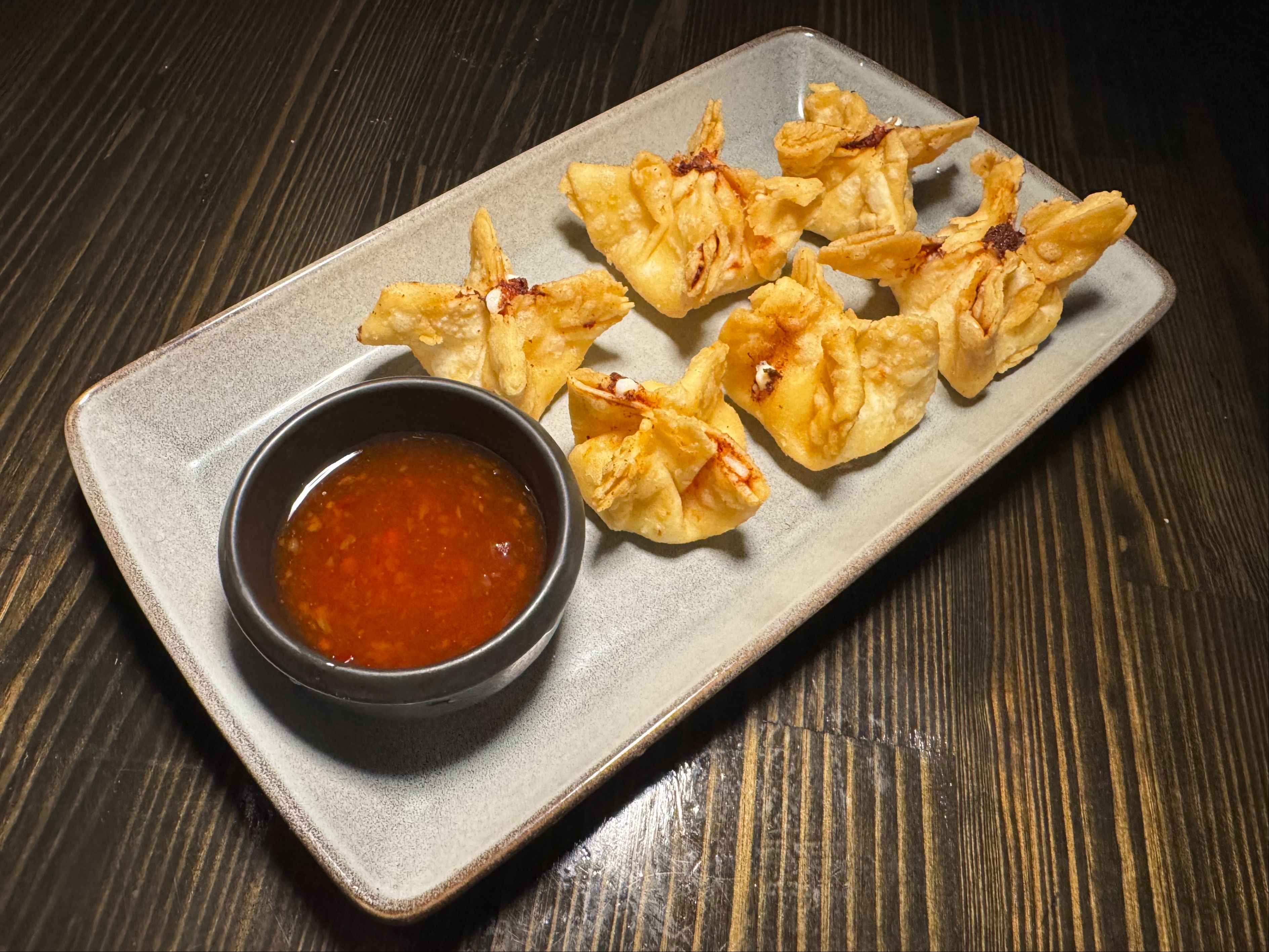 WILD CRAB AND SHRIMP RANGOON