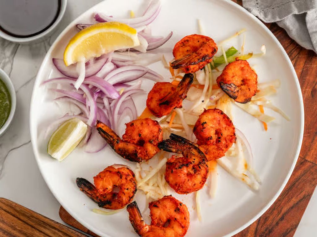 36.Shrimp Tikka