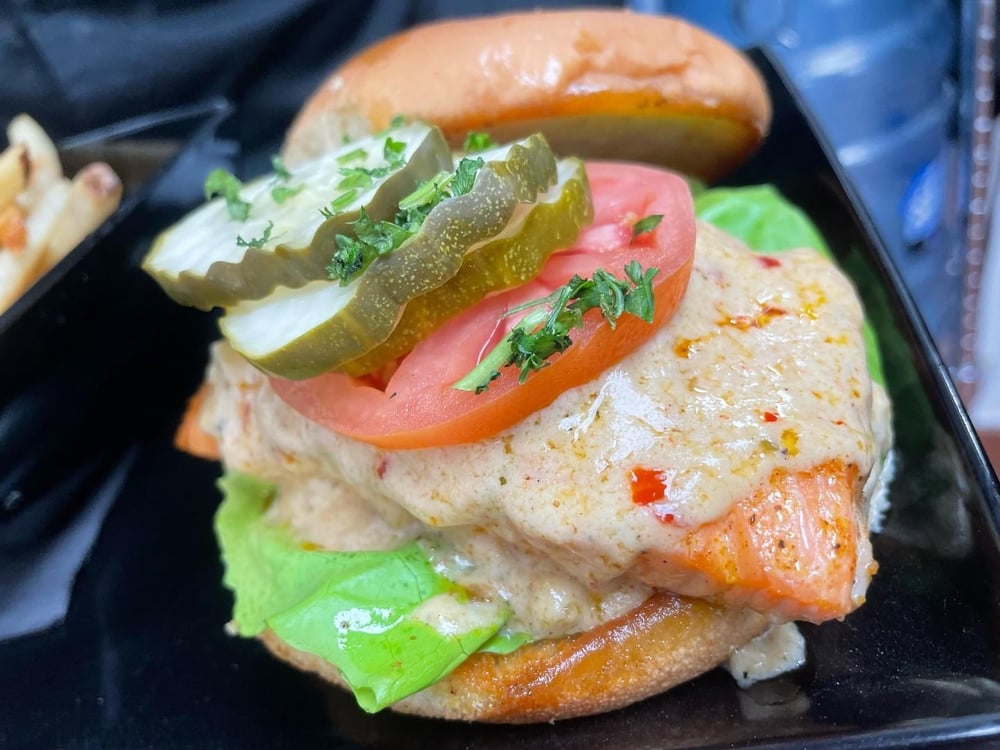 Salmon Burger