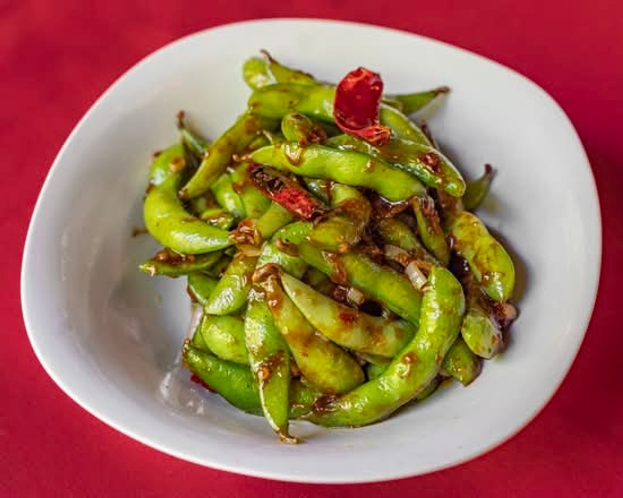 Szechuan Edamame
