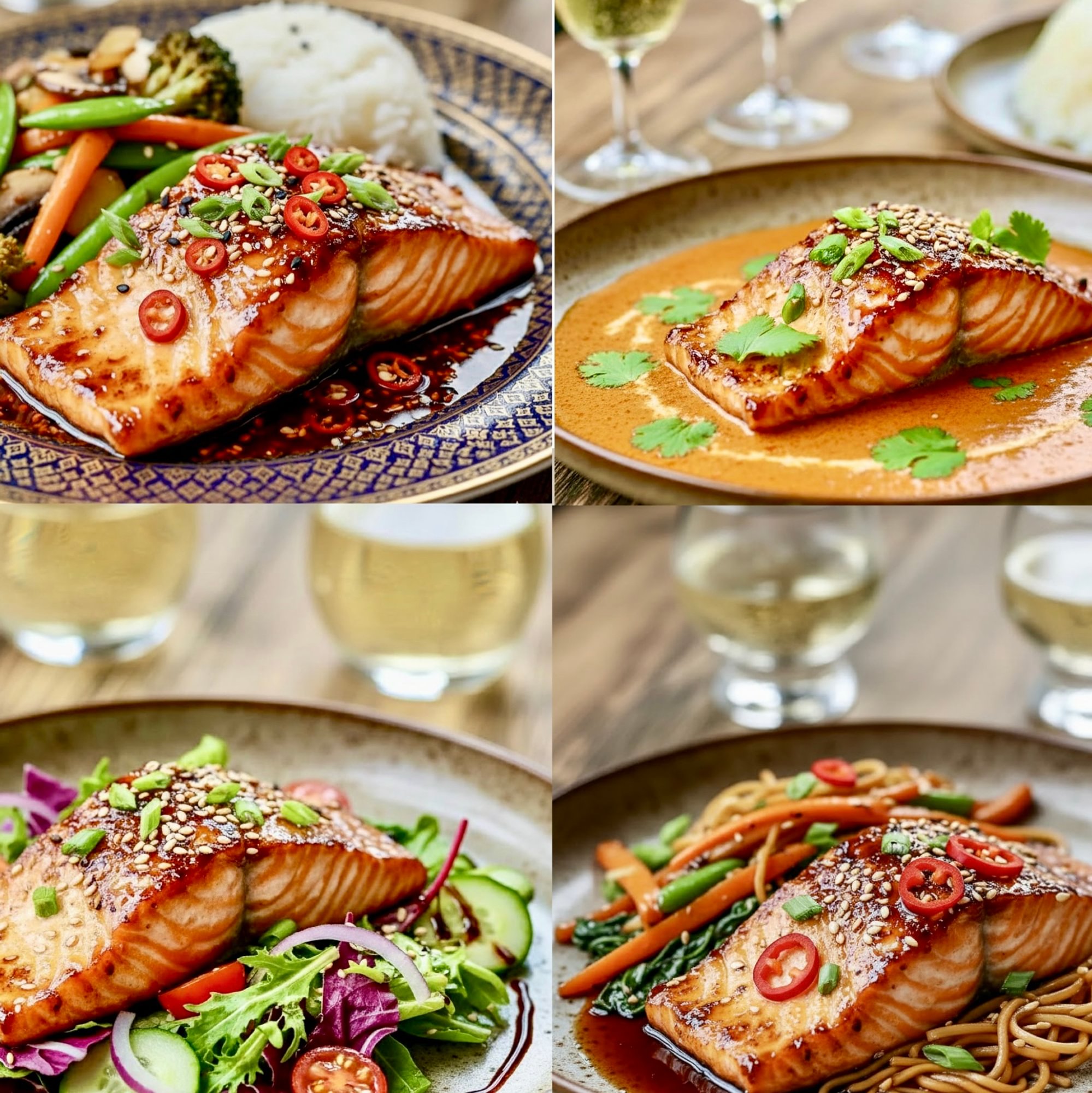 Grilled Ginger Sesame Salmon
