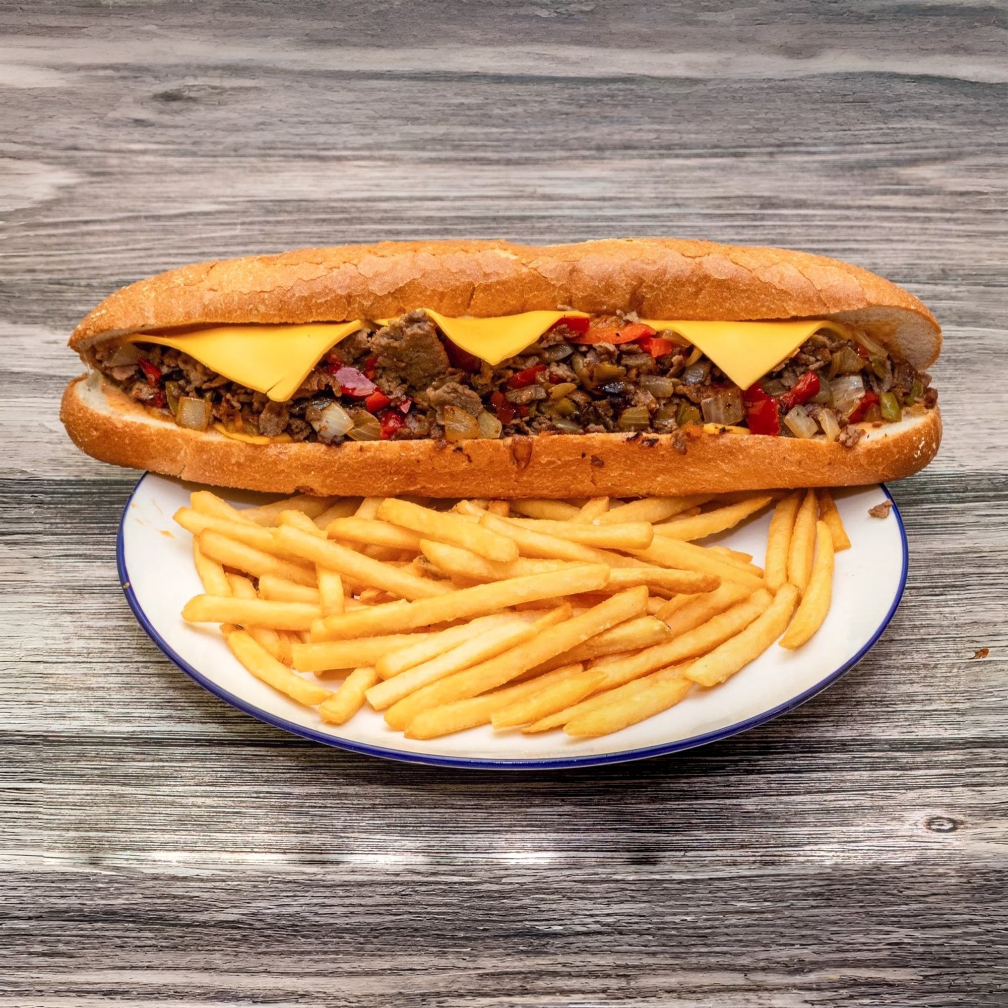 18. Philly Cheesesteak