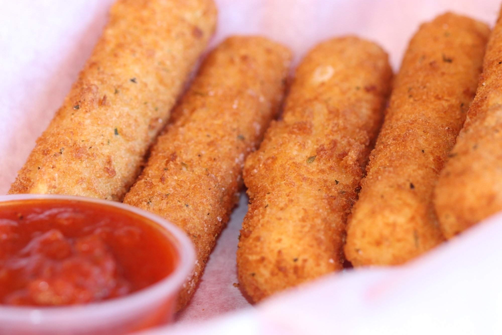 Fried Mozzarella Sticks