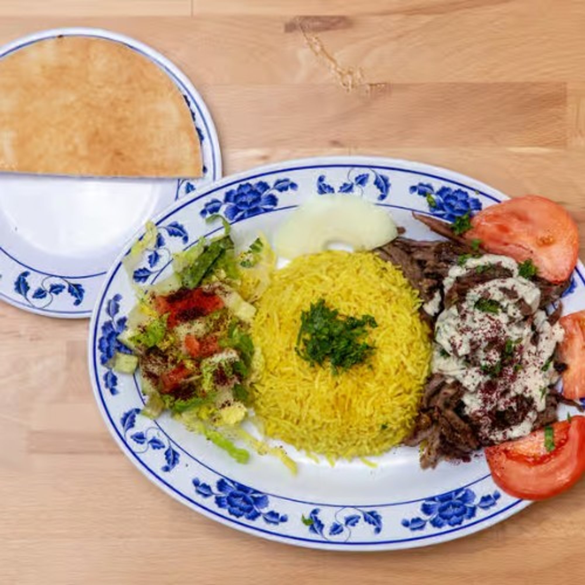 Beef Shawarma Platter