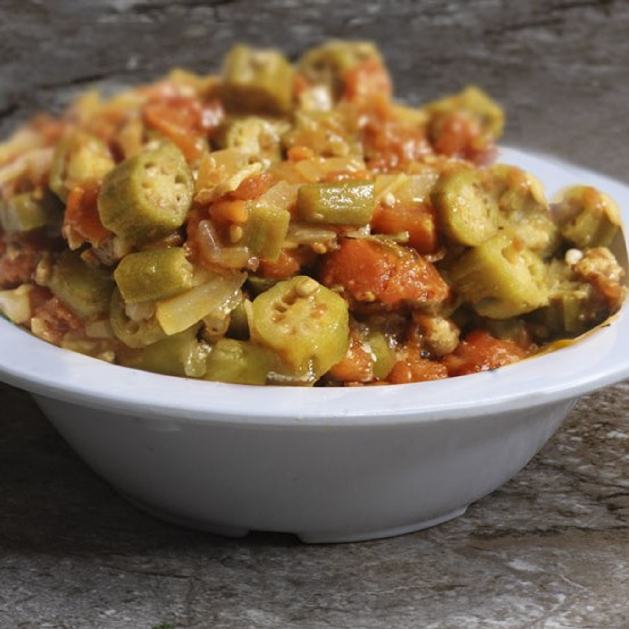 Okra & Tomatoes