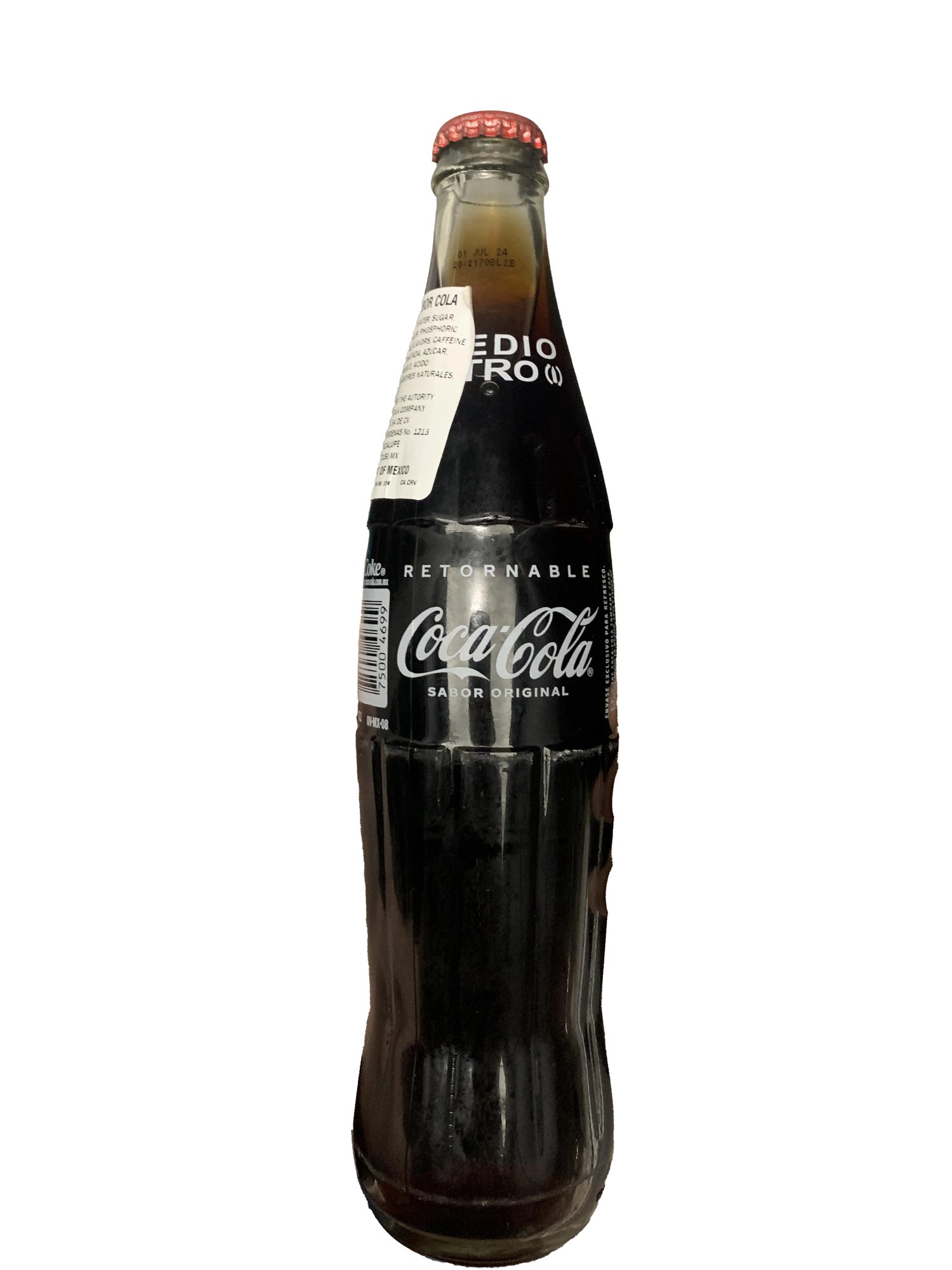 COKE Imported MEXICAN Soda BOTTLE * GLASS *