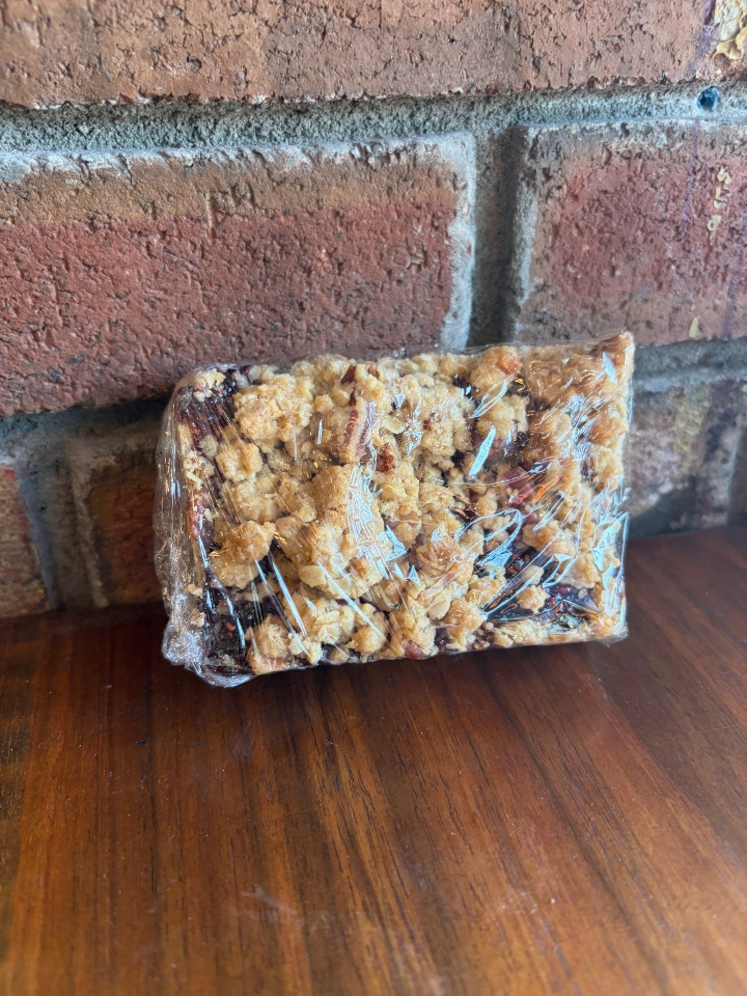 Raspberry Oat Bar