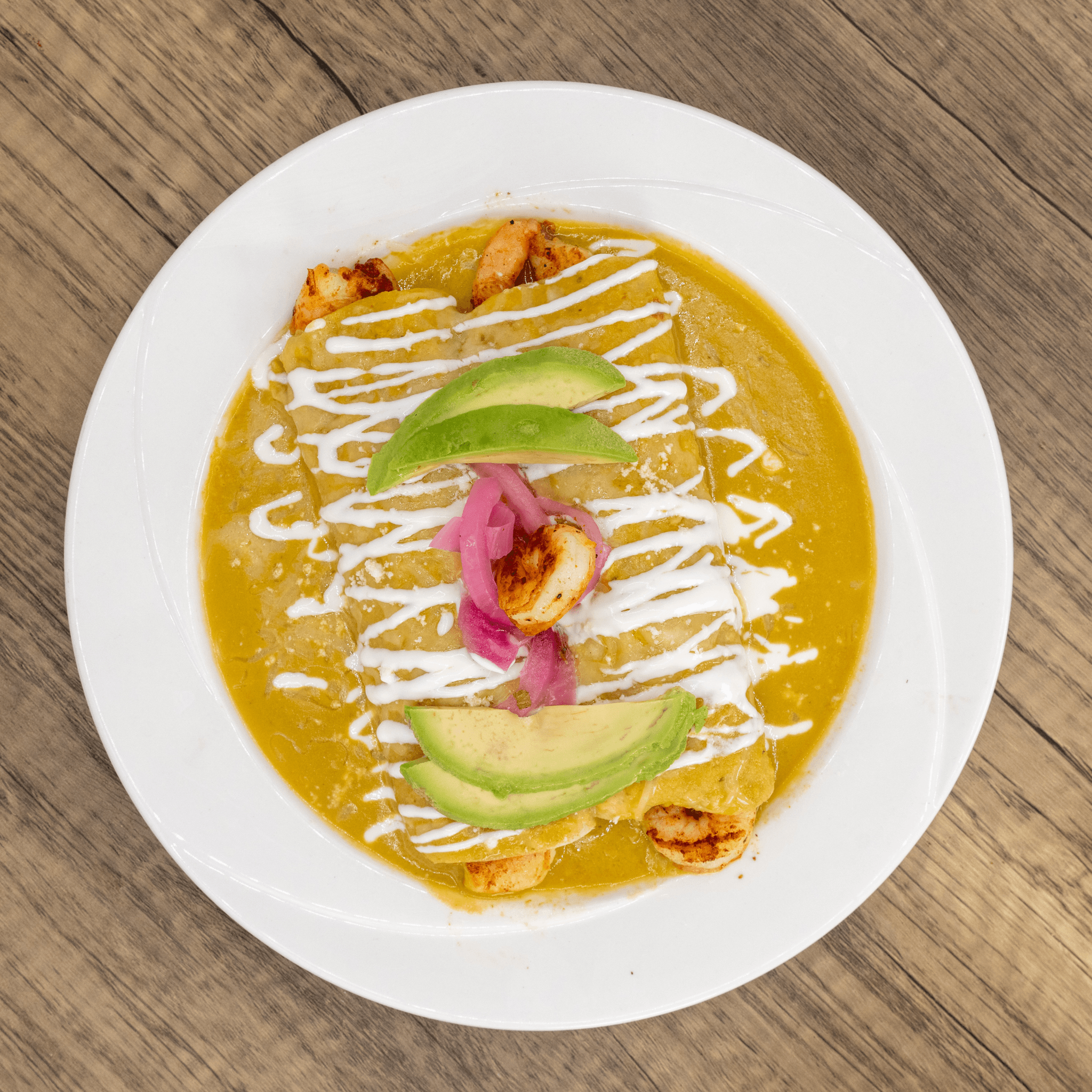 Shrimp Enchiladas