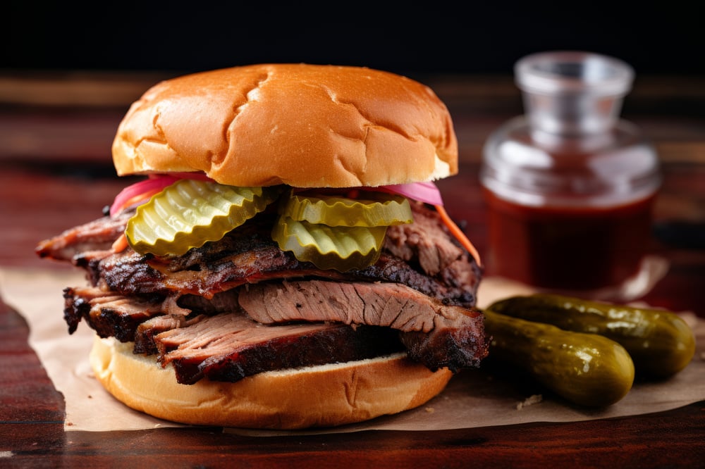 Beef Tri-Tip Sandwich