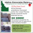 Idaho Concrete Raising Logo