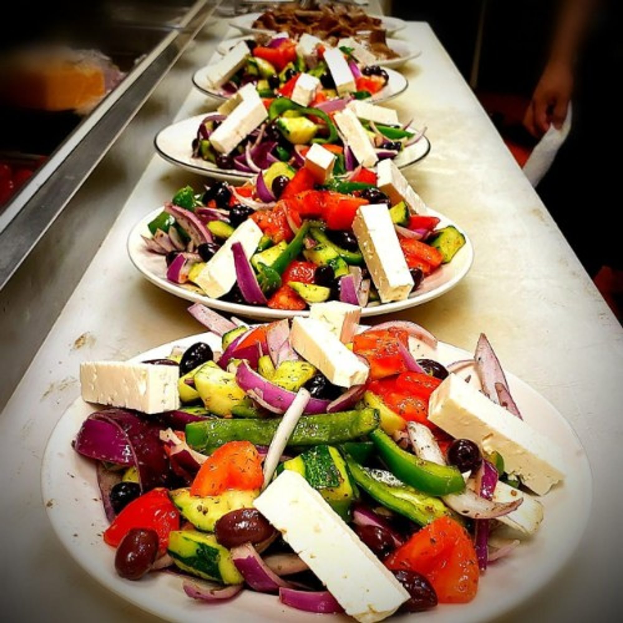 Horiatiki (Greek Village Salad)