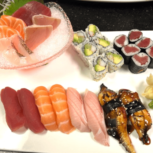 Sushi and Sashimi Combo