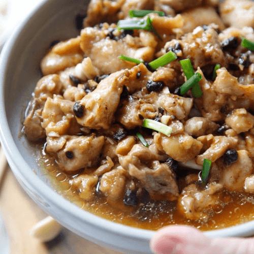 144. Chicken in Black Bean & Garlic Sauce