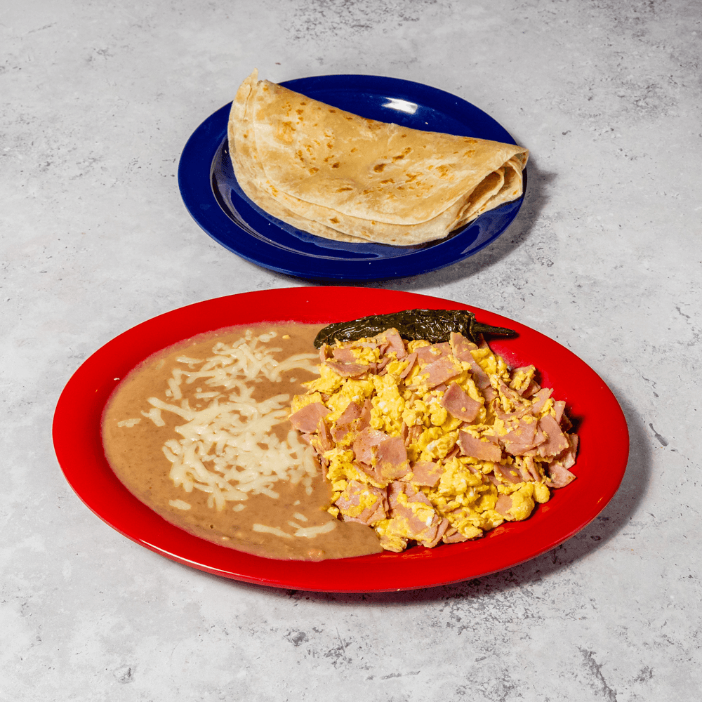 Ham and Eggs Plate