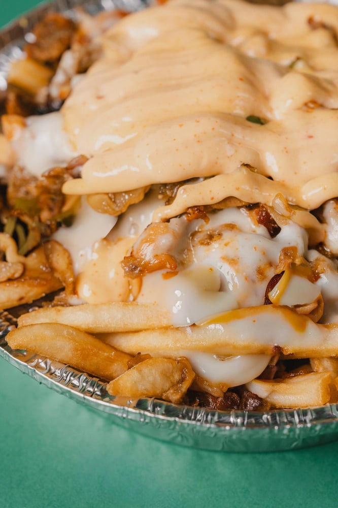 Falafel Loaded Fries