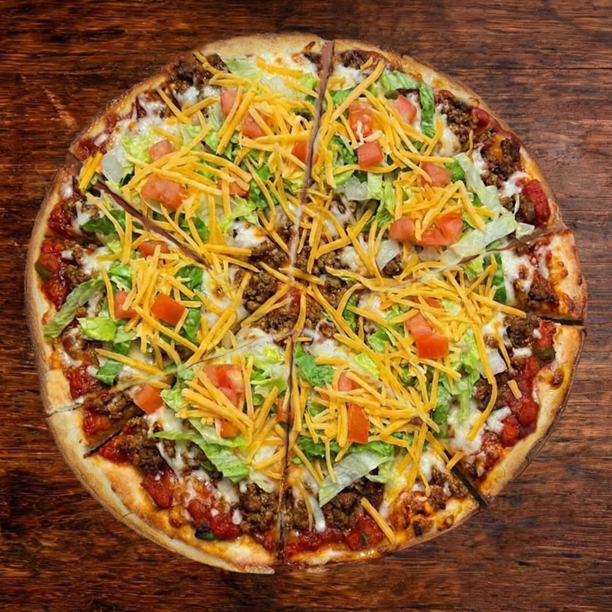 Taco Gluten Free Pizza