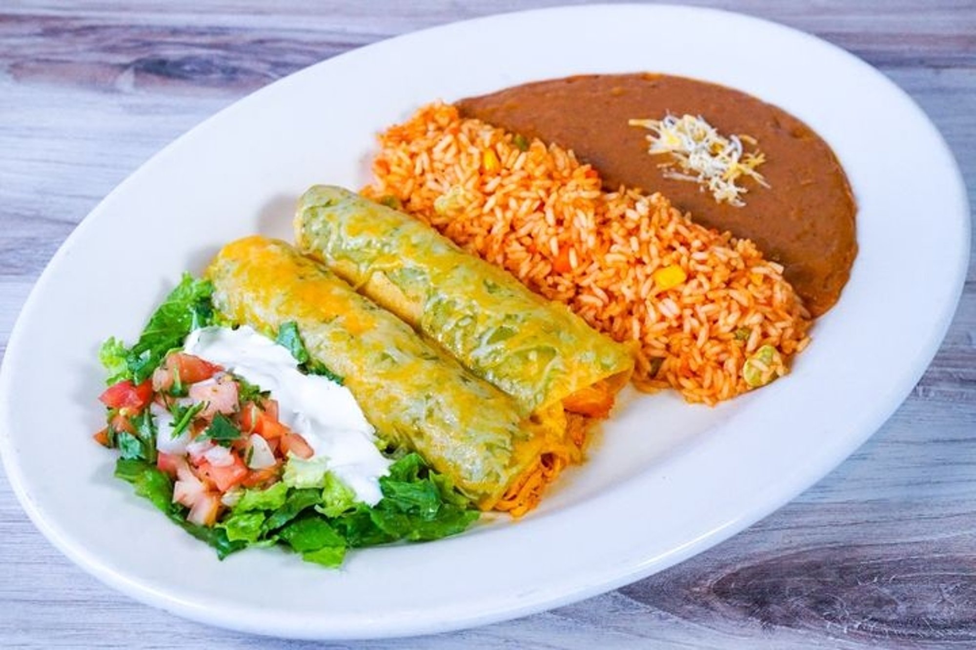 Enchiladas Platter