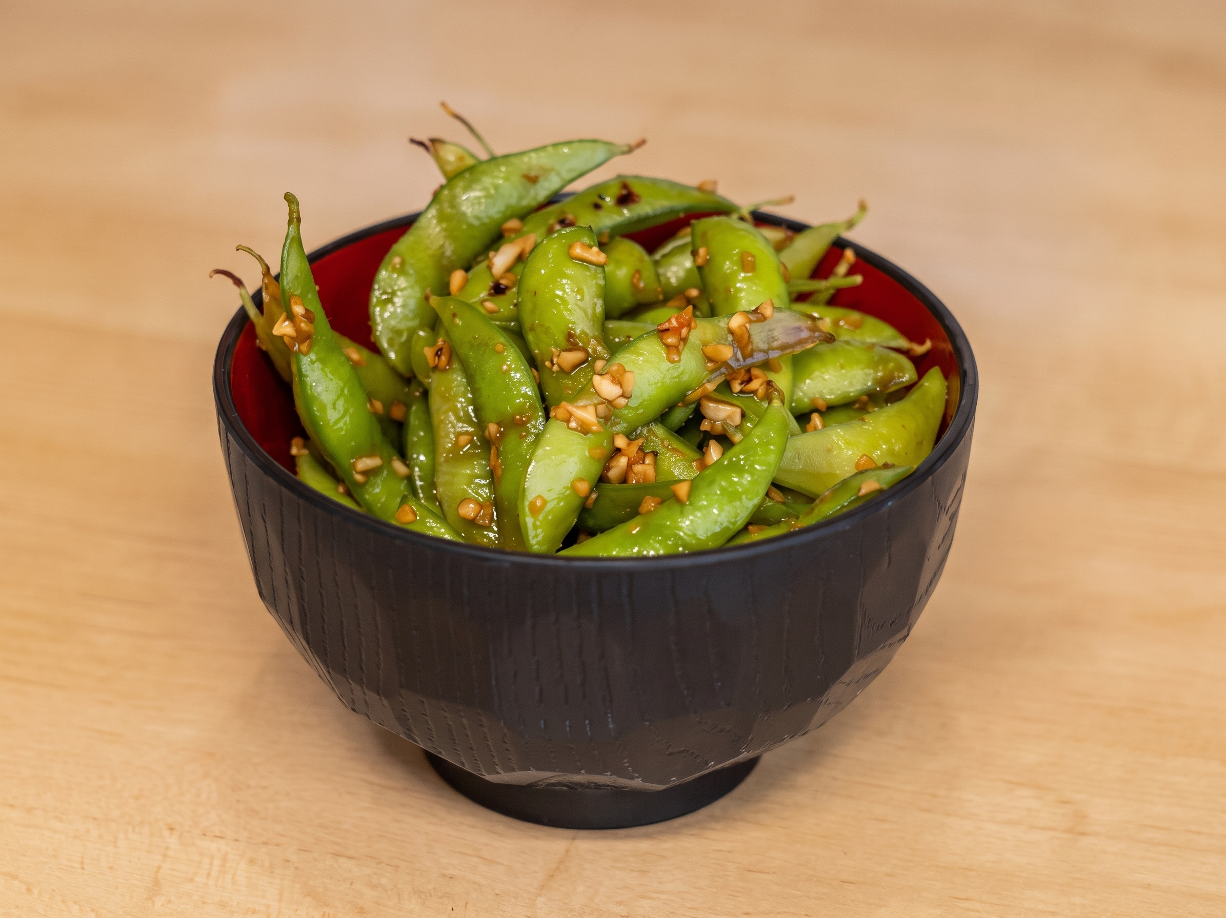 Garlic Edamame